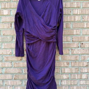 Elegant Purple Women's Dress